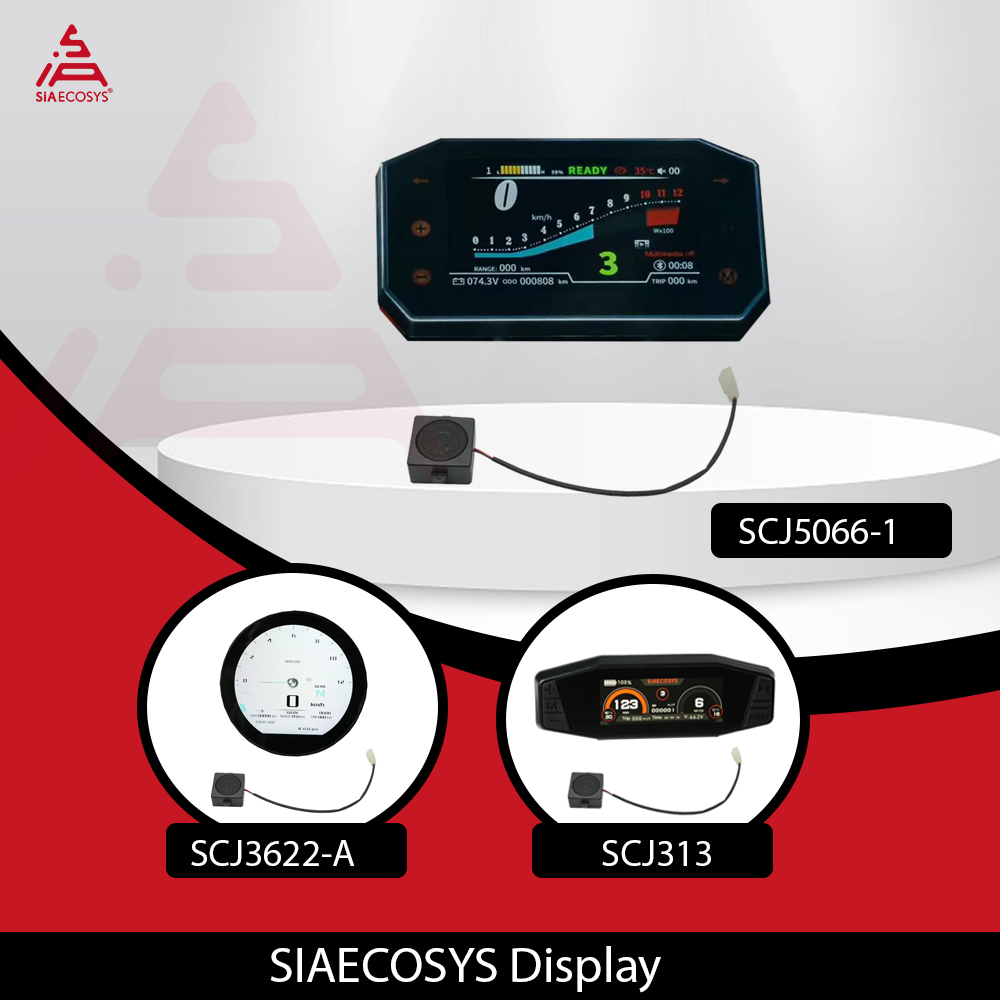 Kelly Kls7230S Controller - SiAECOSYS Elektrische Motorfiets Snelheidsmeter SCJ5066-1 SCJ313