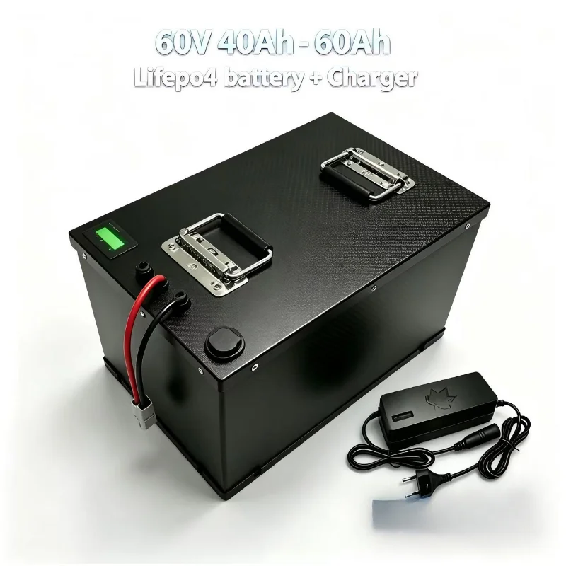 72V 40Ah Lifepo4 Battery Pack - 60V LiFePO4 lithiumbatterij, hoge capaciteit 45Ah/50Ah/60Ah,