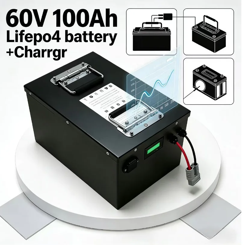 60V LiFePO4-batterij 100Ah/120 - 72V 40Ah Lifepo4 Battery Pack recensie en prijs